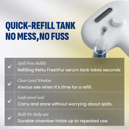 FreshFur Shower Brush + Bathing Solution